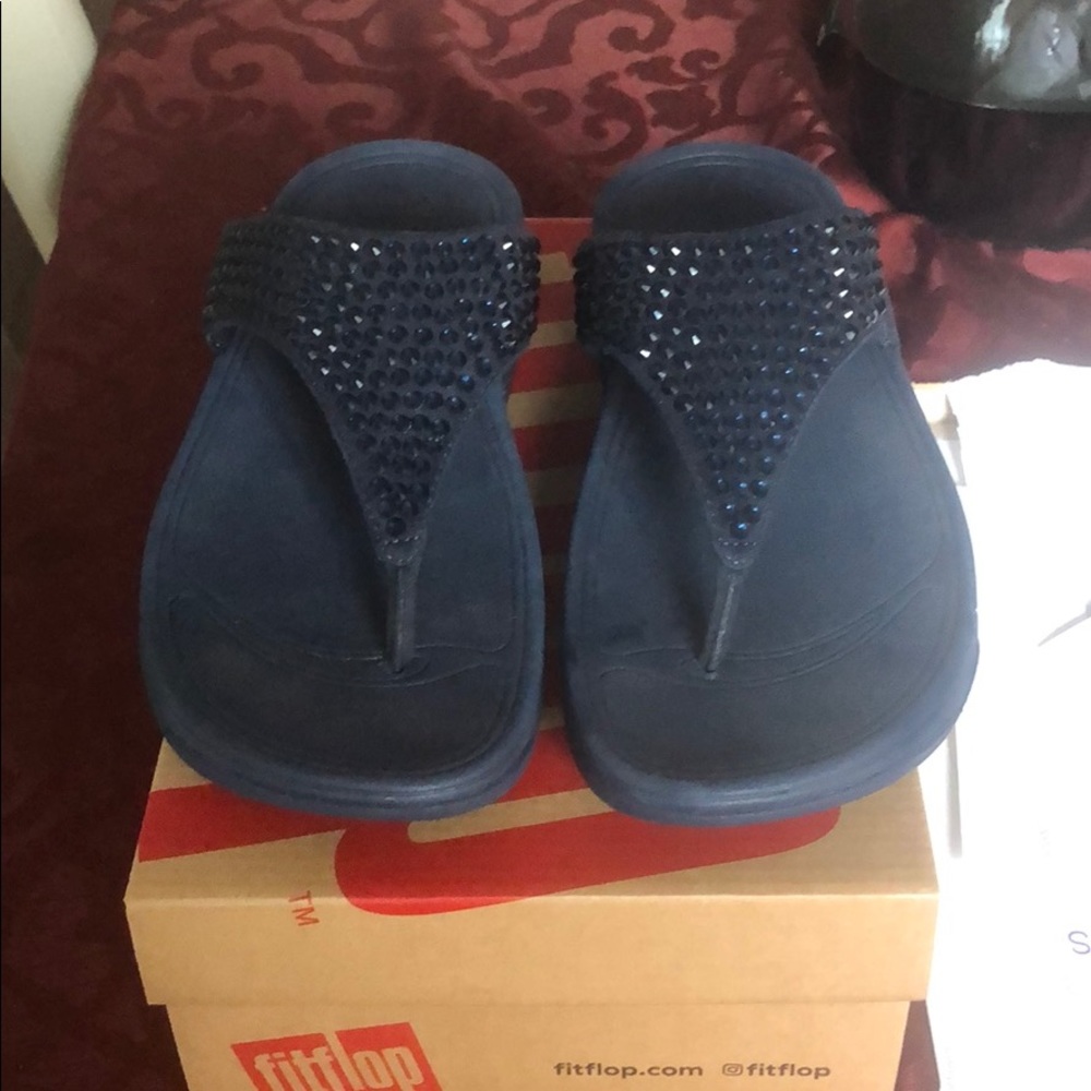 Authentic fitflop us size 8 never used